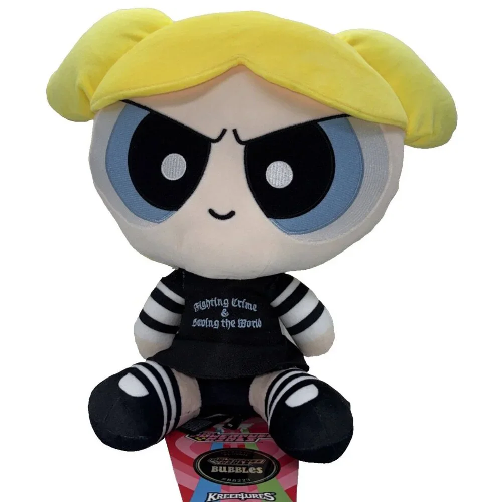 NWT Killstar‎ x Powerpuff Girls Collab Bubbles Plush Kreeptures Lg Stuffed Doll